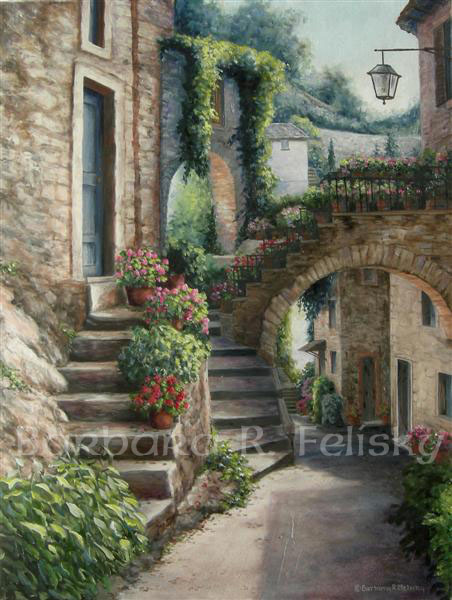 Barbara Felisky Stone Archway France